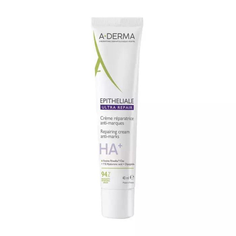 A-DERMA Epitheliale HA+ Ultra-Repairing Anti-Marks Cream Κρέμα Προσώπου Πολλαπλής Επανόρθωσης 40ml
