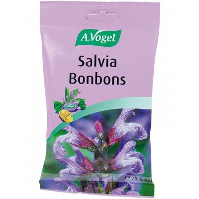 A.VOGEL Salvia Bonbons Γεμιστές Καραμέλες με Φρέσκο Φασκόμηλο για τον Ερεθισμένο Λαιμό. 75g A.VOGEL Salvia Bonbons Γεμιστές Καραμέλες με Φρέσκο Φασκόμηλο για τον Ερεθισμένο Λαιμό. 75g