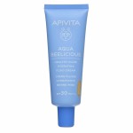 APIVITA Aqua Beelicious Healthy Glow Hydrating Fluid Tinted Cream Ενυδατική Κρέμα Προσώπου με Χρώμα Λεπτόρρευστης Υφής 40ml
