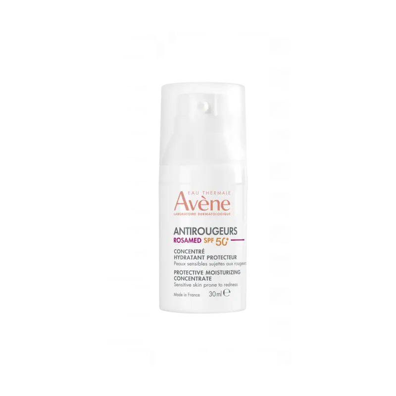 AVENE Antirougeurs Rosamed Protective Moisturizing Concentrate Προστατευτική Ενυδατική Συμπυκνωμένη Φροντίδα SPF50+ 30ml 