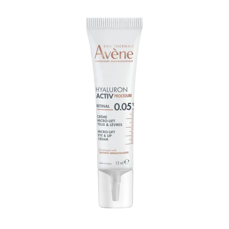 AVENE Hyaluron Activ Procedure Retinal Micro Lift Κρέμα Ματιών & Χειλιών με 0.05% Ρετινάλη 15ml