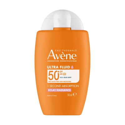 AVENE Sun Ultra Fluid 1 Second Absortion Radiance Αντηλιακή Κρέμα Προσώπου με Εξαιρετικά Λεπτόρρευστη Υφή για Ευαίσθητη Επιδερμίδα SPF50+ 50ml AVENE Sun Ultra Fluid 1 Second Absortion Radiance Αντηλιακή Κρέμα Προσώπου με Εξαιρετικά Λεπτόρρευστη Υφή για Ευαίσθητη Επιδερμίδα SPF50+ 50ml