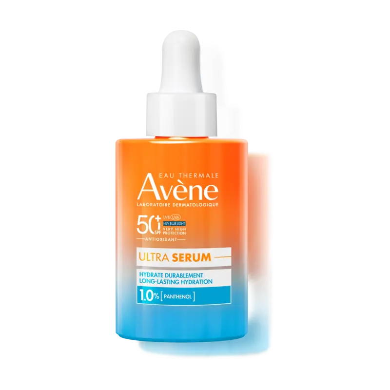 AVENE Sun Ultra Serum Αντηλιακός Ορός Προσώπου για Προστασία και Ενυδάτωση Μεγάλης Διάρκειας SPF50+ 30ml