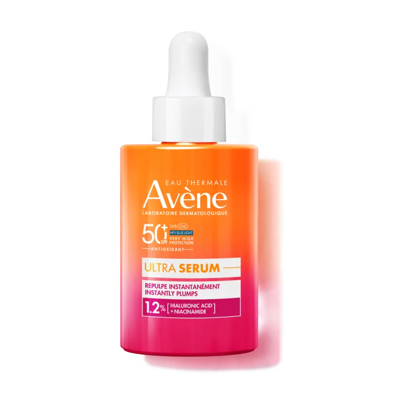 AVENE Sun Ultra Serum Αντηλιακός Ορός Προσώπου για Προστασία και Άμεση Σύσφιξη SPF50+ 30ml
