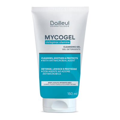 BAILLEUL Mycogel Cleansing Gel Αντιμικροβιακό Τζέλ Καθαρσμού για το Σώμα , Τριχωτό της Κεφαλής και Ευαίσθητης Περιοχής 150ml BAILLEUL Mycogel Cleansing Gel Αντιμικροβιακό Τζέλ Καθαρσμού για το Σώμα , Τριχωτό της Κεφαλής και Ευαίσθητης Περιοχής 150ml