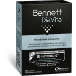 BENNETT Diavita Συμπλήρωμα Διατροφής για την Μεταβολική Ισορροπία 30 Δισκία