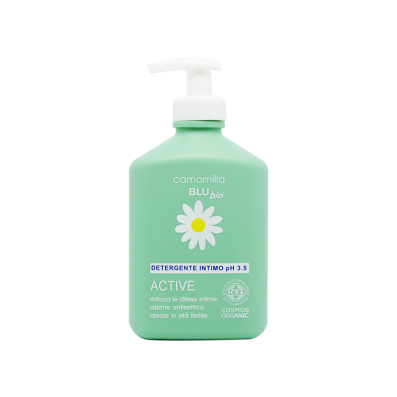 CAMOMILLA BLU Bio Active Intimate Wash Βιολογικό Υγρό Καθαρισμού Ευαίσθητης Περιοχής pH3.5 300ml