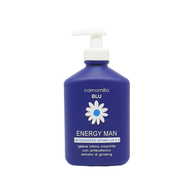 CAMOMILLA BLU Energy Man Intimate Wash Λοσιόν Καθαρισμού για την Ευαίσθητη Περιοχή του Άνδρα pH5.5 300ml CAMOMILLA BLU Energy Man Intimate Wash Λοσιόν Καθαρισμού για την Ευαίσθητη Περιοχή του Άνδρα pH5.5 300ml