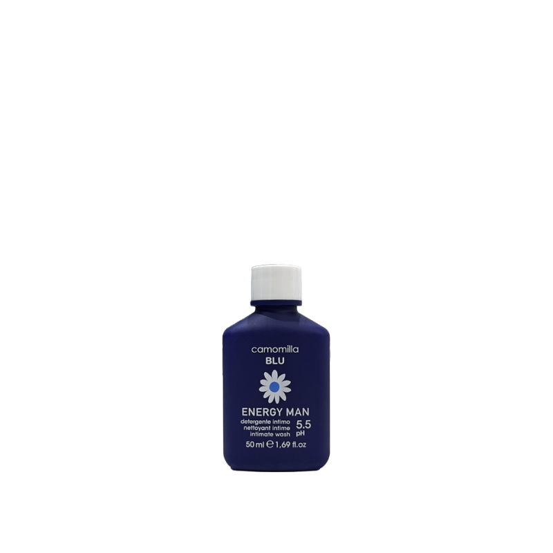 CAMOMILLA BLU Energy Man Intimate Wash Λοσιόν Καθαρισμού για την Ευαίσθητη Περιοχή του Άνδρα pH5.5 50ml