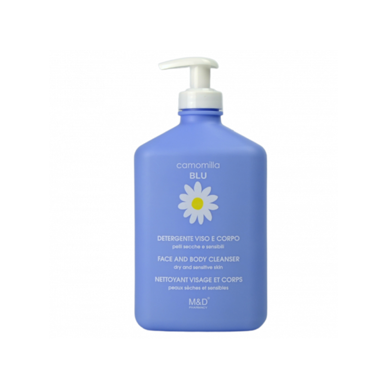 CAMOMILLA BLU Face & Body Cleanser Καθαριστικό Προσώπου & Σώματος με Χαμομήλι 500ml