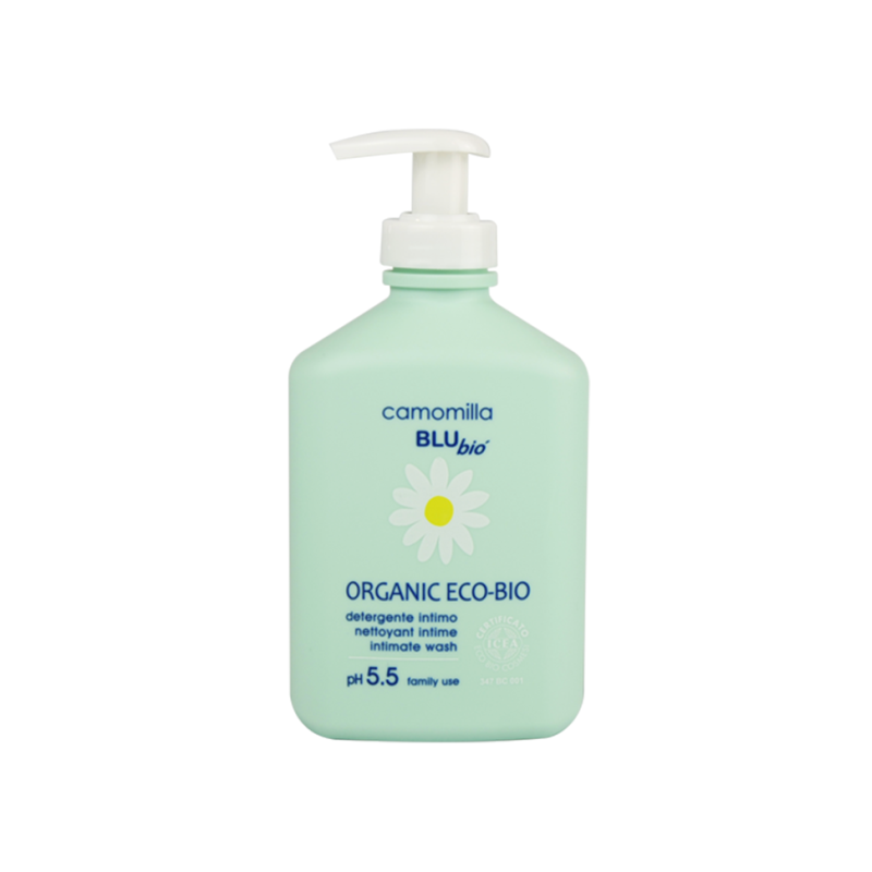 CAMOMILLA BLU Bio Organic Eco-Bio Intimate Wash Βιολογικό Υγρό Καθαρισμού Ευαίσθητης Περιοχής pH5.5 300ml