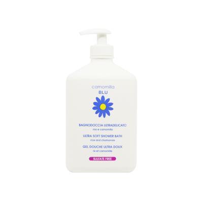 CAMOMILLA BLU Ultra Soft Shower Bath Απαλό Αφρόλουτρο Σώματος Χωρίς Θειικά Άλατα 500ml