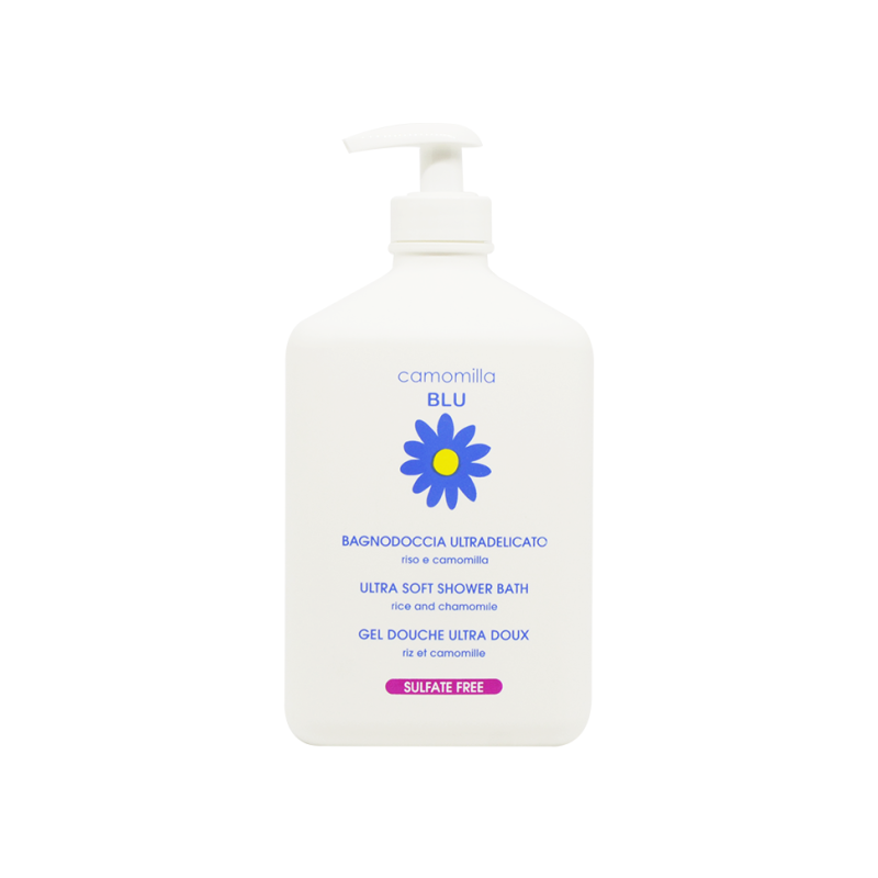 CAMOMILLA BLU Ultra Soft Shower Bath Απαλό Αφρόλουτρο Σώματος Χωρίς Θειικά Άλατα 500ml