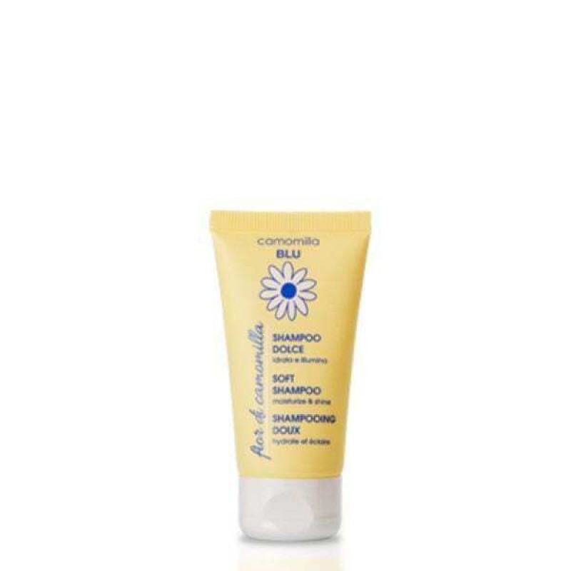 CAMOMILLA BLU Fior Di Camomilla Soft Shampoo Απαλό Σαμπουάν Μαλλιών για Καθημερινή Χρήση 50ml