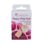 CARNATION Fleecy Web Roll Προστατευτικό Αυτοκόλλητο σε Ρολό για τα Πόδια (7.5cm x 75cm) 1τμχ 