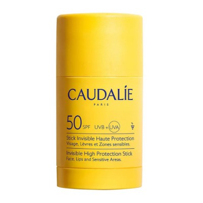 CAUDALIE Invisible High Protection Stick Αντηλιακό Στίκ για το Πρόσωπο και τις Ευαίσθητες Περιοχές SPF50 15g