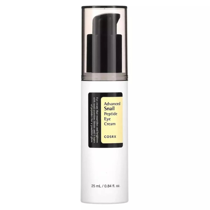 COSRX Advanced Snail Peptide Eye Cream Ενυδατική Κρέμα Ματιών με Βλεννίνη Σαλιγκαριού , Πεπτίδια και Νιασιναμίδη 25ml