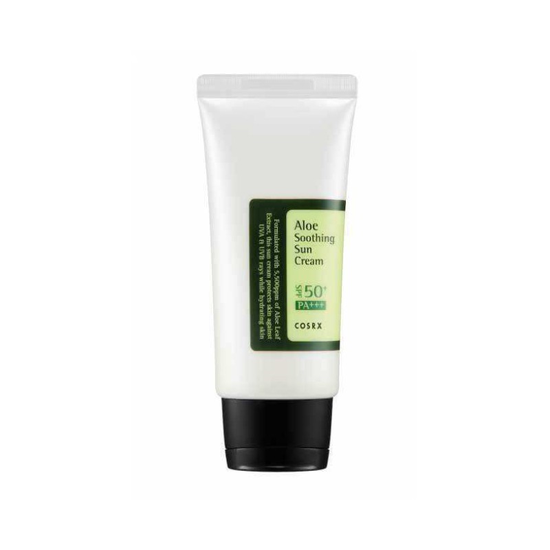 COSRX Aloe Soothing Sun Cream Καθημερινό Καταπρυντικό Αντίηλιακο Προσώπου με Αλόη SPF50 PA+++ 50ml