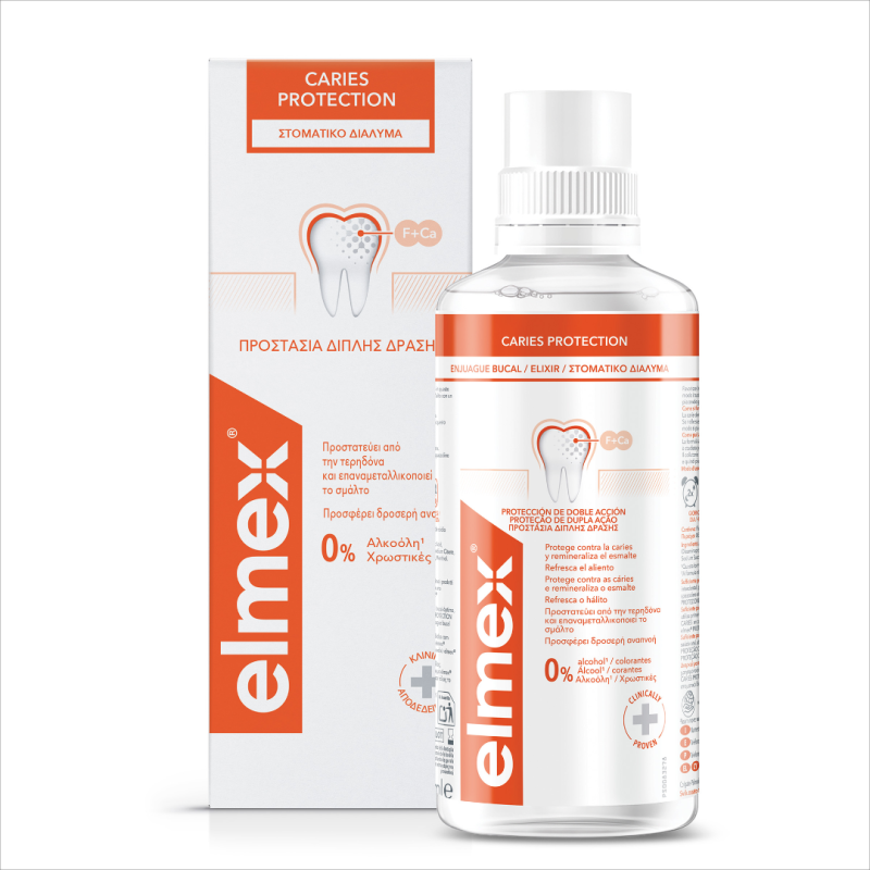 ELMEX Caries Protection Στοματικό Διάλυμα για Προστασία απο την Τερηδόνα 400ml