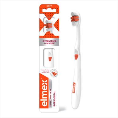 ELMEX Expert Precision Interdental Soft Οδοντόβουρτσα για Σχολαστικό Καθαρισμό και Προστασία απο την Τερηδόνα 1τμχ