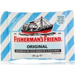 FISHERMAN'S FRIEND Original Καραμέλες για τον Λαιμό Χωρίς Ζάχαρη με Γεύση Μενθόλης & Ευκαλύπτου 25g