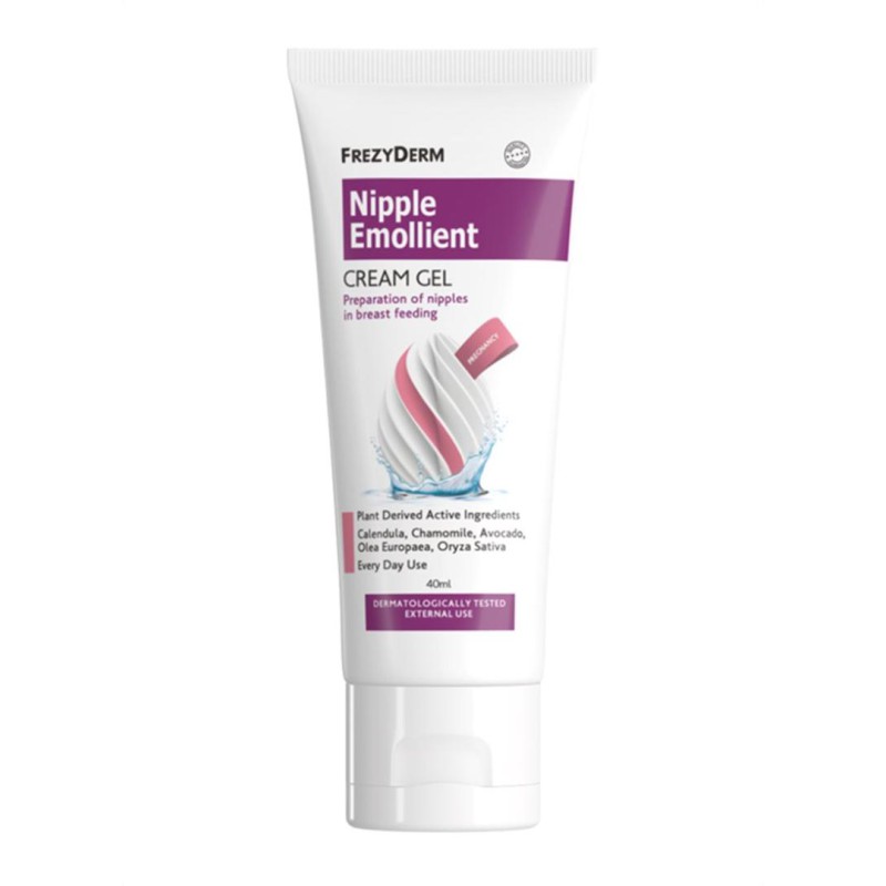 FREZYDERM Nipple Emolient Cream-Gel Μαλακτική Κρέμα για τις Θηλές 40ml
