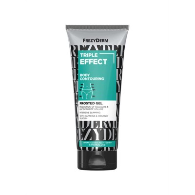 FREZYDERM Tripleffect Body Contouring Frosted Gel Τζέλ για Μείωση Κυτταρίτιδας , Σύσφιξη και Αδυνάτισμα 200ml