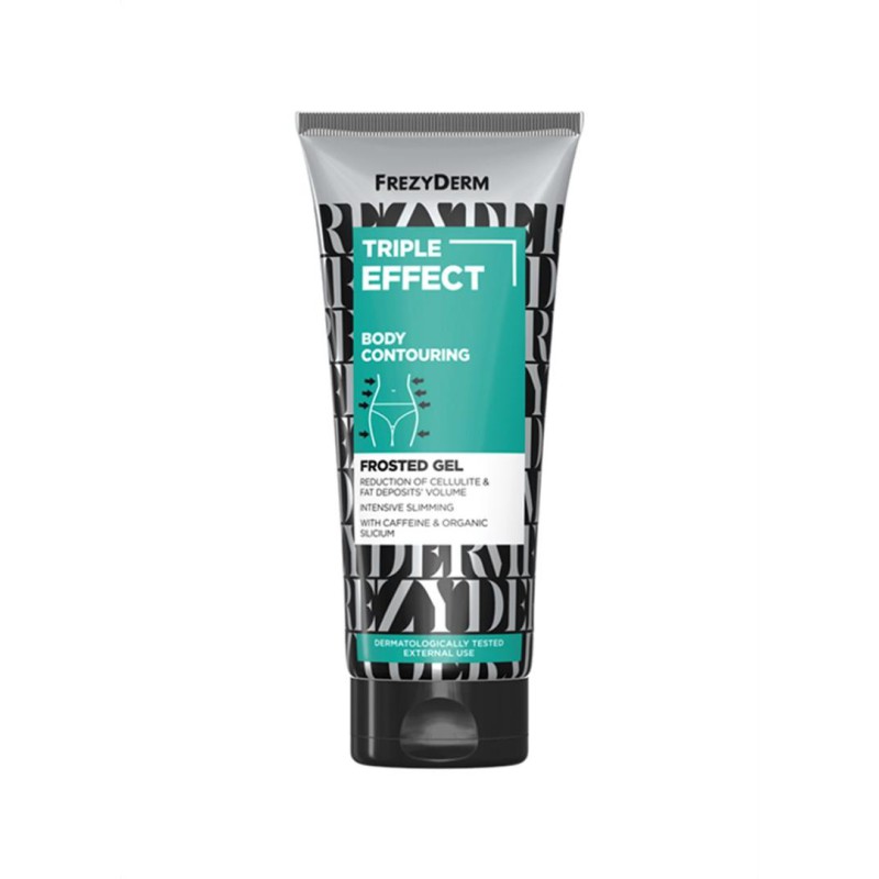 FREZYDERM Tripleffect Body Contouring Frosted Gel Τζέλ για Μείωση Κυτταρίτιδας , Σύσφιξη και Αδυνάτισμα 200ml