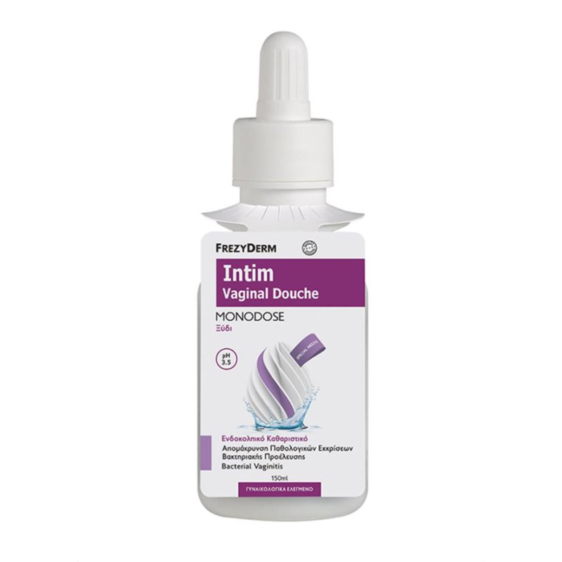 FREZYDERM Intim Vaginal Douche Ξύδι pH3.5 Ενδοκολπικό Καθαριστικό με Αντιμικροβιακή Δράση 150ml