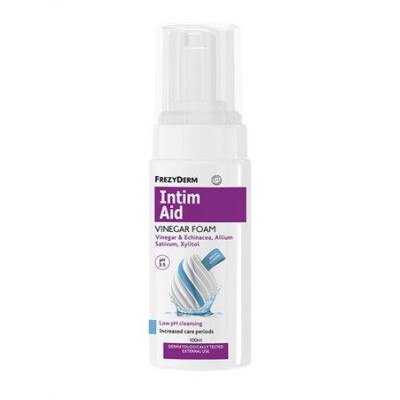 FREZYDERM Intim Aid Vinegar Foam Ειδικός Αφρός Καθαρισμού της Ευαίσθητης Περιοχής pH3.5 100ml FREZYDERM Intim Aid Vinegar Foam Ειδικός Αφρός Καθαρισμού της Ευαίσθητης Περιοχής pH3.5 100ml