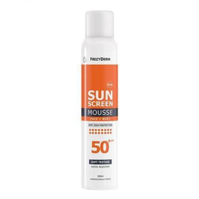 FREZYDERM Sun Screen Mousse SPF50+ 200ml FREZYDERM Sun Screen Mousse SPF50+ 200ml