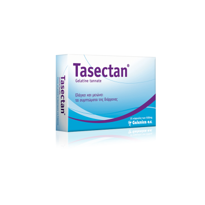 GALENICA Tasectan 500mg Ειδικό Συμπλήρωμα Διατροφής που Ελέγχει και Μειώνει τα Συμπτώματα της Διάρροιας 15 Κάψουλες GALENICA Tasectan 500mg Ειδικό Συμπλήρωμα Διατροφής που Ελέγχει και Μειώνει τα Συμπτώματα της Διάρροιας 15 Κάψουλες