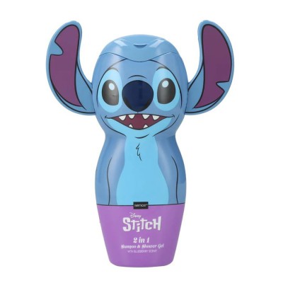 SENCE Disney Stitch 3D 2 in 1 Παιδικό Σαμπουάν & Αφρόλουτρο Χρώμα Μπλέ 300ml