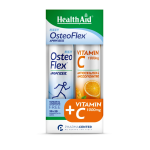 HEALTH AID 1+1 Osteoflex Fizzy 20 Συμπλήρωμα Διατροφής για τις Αρθρώσεις 20 Αναβράζοντα Δισκία & Vitamin C 1000mg 20 Αναβράζοντα Δισκία