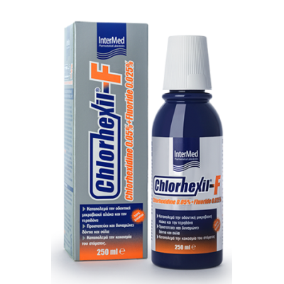 INTERMED Chlorhexil-F Στοματικό Διάλυμα 250ml INTERMED Chlorhexil-F Στοματικό Διάλυμα 250ml