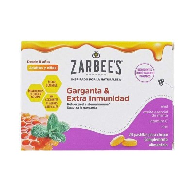 ZARBEE'S Throat and Immune Support Lozenges Καραμέλες για τον Πονόλαιμο και την Ενίσχυση του Ανοσοποιητικού Συστήματος 24τμχ ZARBEE'S Throat and Immune Support Lozenges Καραμέλες για τον Πονόλαιμο και την Ενίσχυση του Ανοσοποιητικού Συστήματος 24τμχ