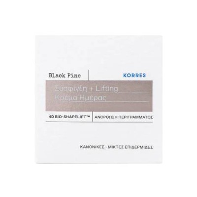 KORRES Μάυρη Πεύκη 4D Κρέμα Ημέρας Σύσφιγξης και Λίφτινγκ για Κανονικές και Μικτές Επιδερμίδες 40ml