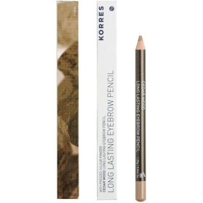 KORRES Cedar Wood Long Lasting Eyebrow Pencil Μολύβι για τα Φρύδια Απόχρωση 03 Light Shade 1.29g