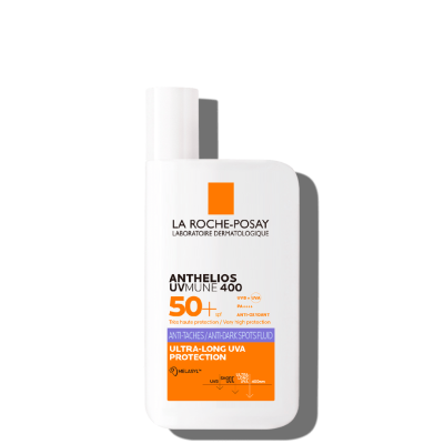 LA ROCHE POSAY Anthelios UVMUNE 400 Anti-Dark Spots Fluid Αντηλιακη Κρέμα Προσώπου Λεπτόρρευστης Υφής Κατά των Κηλίδων Χωρίς Άρωμα SPF50+ 50ml LA ROCHE POSAY Anthelios UVMUNE 400 Anti-Dark Spots Fluid Αντηλιακη Κρέμα Προσώπου Λεπτόρρευστης Υφής Κατά των Κηλίδων Χωρίς Άρωμα SPF50+ 50ml