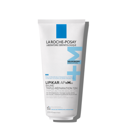 LA ROCHE POSAY Lipikar Baume AP+Max Μαλακτικό Βάλσαμο Αναπλήρωσης Λιπιδίων με Τριπλή Δράση Κατά των Ερεθισμών & του Κνησμού για το Ξηρό & Ατοπικό Δέρμα 200ml
