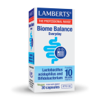 LAMBERTS Biome Balance Everyday 10 Billion Συμπλήρωμα Διατροφής με Προβιοτικά για την Καλή Υγεία του Εντέρου 30 Κάψουλες
