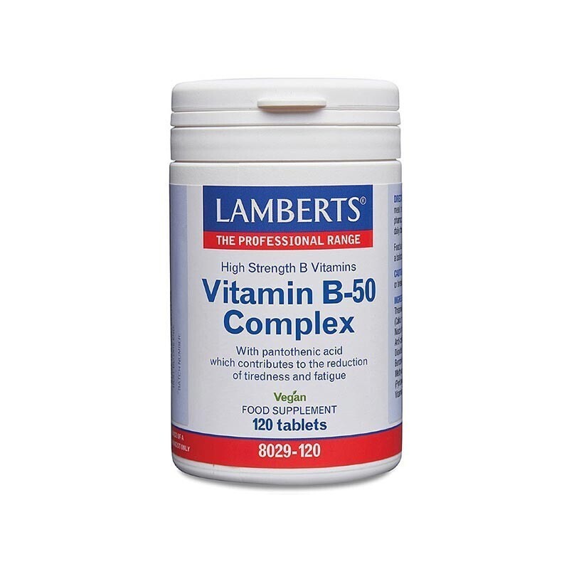 LAMBERTS Vitamin B-50 Complex 120 δισκία