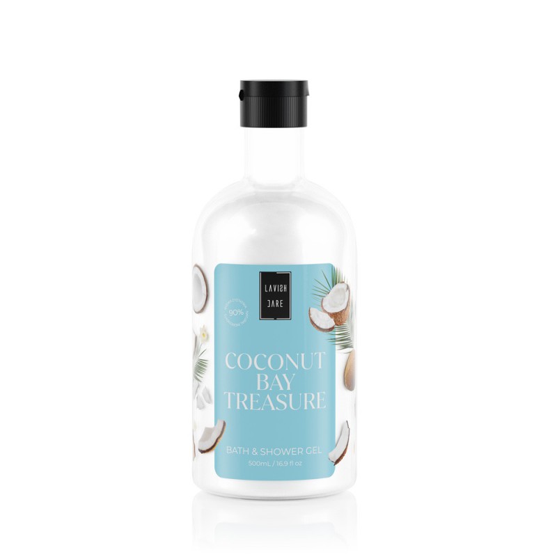 LAVISH CARE Coconut Bay Treasure Bath & Shower Gel Αφρόλουτρο Σώματος 500ml