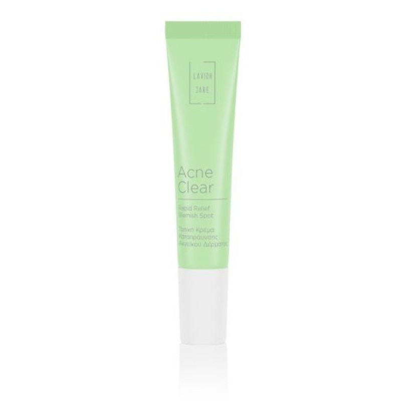 LAVISH CARE Acne Clear Rapid Relief Blemish Spot Τοπική Κρέμα Κατάπραυνσης Ακνεικού Δέρματος 15ml