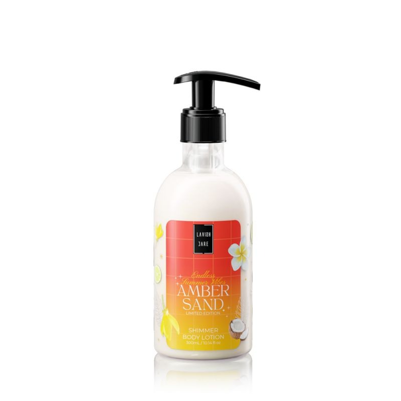 LAVISH CARE Endless Summer Vibes Amber Sand Body Lotion Ενυδατική Κρέμα Σώματος 300ml