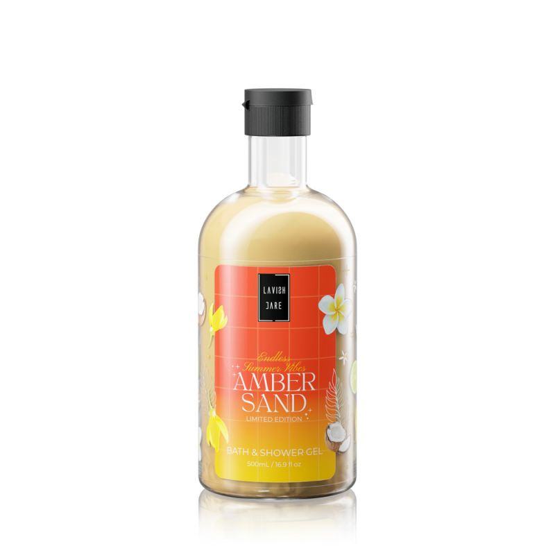 LAVISH CARE Endless Summer Vibes Amber Sand Bath & Shower Gel Αφρόλουτρο Σώματος 500ml