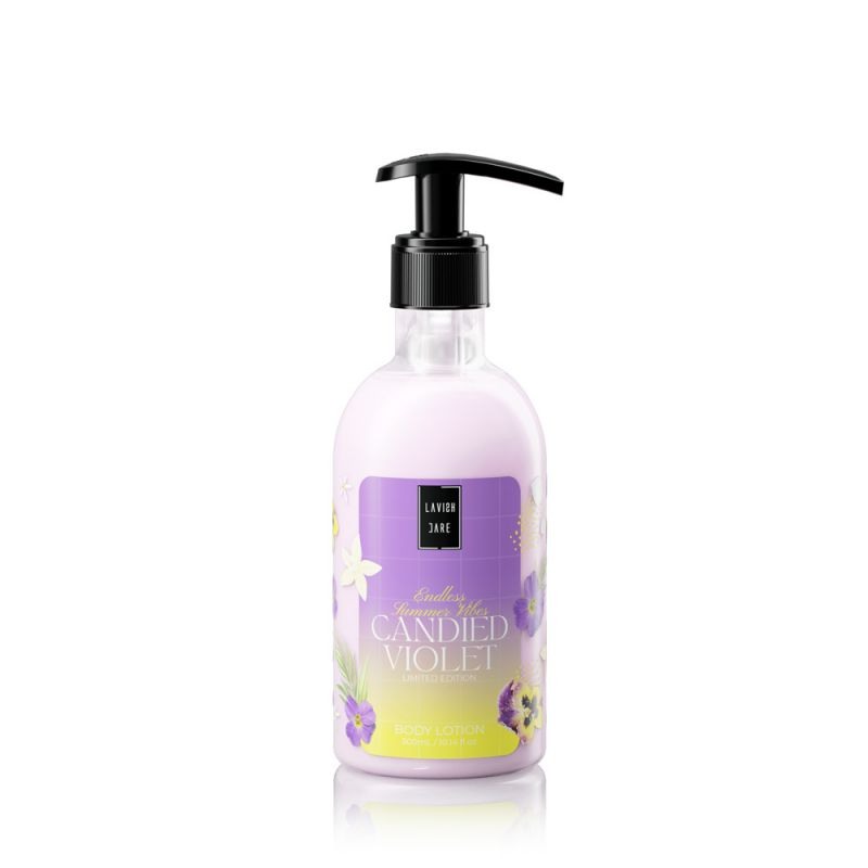 LAVISH CARE Endless Summer Vibes Candied Violet Body Lotion Ενυδατική Κρέμα Σώματος 300ml