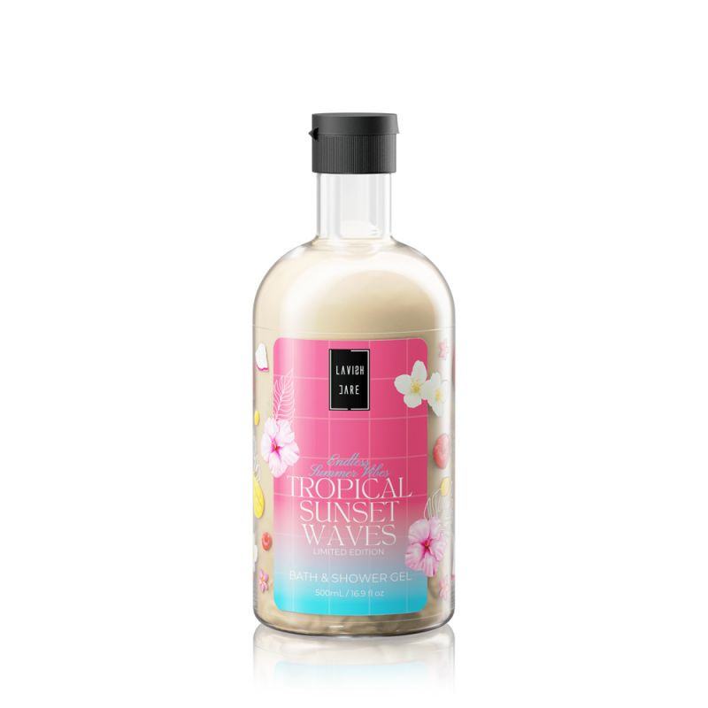 LAVISH CARE Endless Summer Vibes Tropical Sunset Waves Bath & Shower Gel Αφρόλουτρο Σώματος 500ml