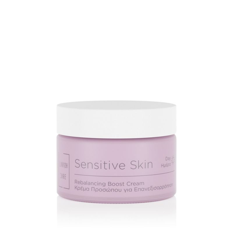 LAVISH CARE Sensitive Skin Rebalancing Boost Cream Day Κρέμα Ημέρας Προσώπου για Ευαίσθητες Επιδερμίδες 50ml