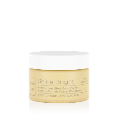 LAVISH CARE Shine Bright Antioxidant Glow Face Cream Αντιοξειδωτική Κρέμα Προσώπου Πλούσιας Υφής 50ml